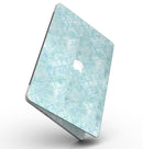 Light Blue Watercolor Quatrefoil - MacBook Pro with Retina Display Full-Coverage Skin Kit