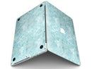 Light Blue Watercolor Quatrefoil - MacBook Pro with Retina Display Full-Coverage Skin Kit