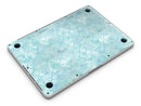 Light Blue Watercolor Quatrefoil - MacBook Pro with Retina Display Full-Coverage Skin Kit