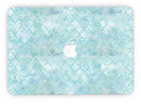 Light Blue Watercolor Quatrefoil - MacBook Pro with Retina Display Full-Coverage Skin Kit