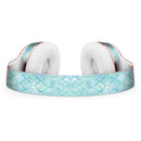 Light Blue Watercolor Quatrefoil Full-Body Skin Kit for the Beats by Dre Solo 3 Wireless Headphones