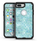 Light Blue Watercolor Quatrefoil - iPhone 7 Plus/8 Plus OtterBox Case & Skin Kits