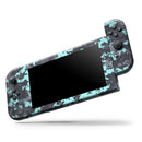 Light Blue and Gray Digital Camouflage // Skin Decal Wrap Kit for Nintendo Switch Console & Dock, Joy-Cons, Pro Controller, Lite, 3DS XL, 2DS XL, DSi, or Wii - Vinyl Skin Wrap for Nintendo Switch 2, OLED, Lite, Pro Controller, Wii & Classic Handhelds