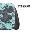 Light Blue and Gray Digital Camouflage // Skin Decal Wrap Kit for Nintendo Switch Console & Dock, Joy-Cons, Pro Controller, Lite, 3DS XL, 2DS XL, DSi, or Wii - Vinyl Skin Wrap for Nintendo Switch 2, OLED, Lite, Pro Controller, Wii & Classic Handhelds