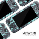Light Blue and Gray Digital Camouflage // Skin Decal Wrap Kit for Nintendo Switch Console & Dock, Joy-Cons, Pro Controller, Lite, 3DS XL, 2DS XL, DSi, or Wii - Vinyl Skin Wrap for Nintendo Switch 2, OLED, Lite, Pro Controller, Wii & Classic Handhelds