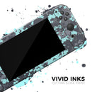 Light Blue and Gray Digital Camouflage // Skin Decal Wrap Kit for Nintendo Switch Console & Dock, Joy-Cons, Pro Controller, Lite, 3DS XL, 2DS XL, DSi, or Wii - Vinyl Skin Wrap for Nintendo Switch 2, OLED, Lite, Pro Controller, Wii & Classic Handhelds