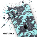 Light Blue and Gray Digital Camouflage  - Protective Skin Wrap & Decal – Compatible with iPhone SE to iPhone 17 Pro Max (All Models)