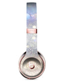 Light Blue and Tan Unfocused Orbs of Light Full-Body Skin Kit for the Beats by Dre Solo 3 Wireless Headphones