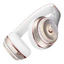 Light Blue and Tan Unfocused Orbs of Light Full-Body Skin Kit for the Beats by Dre Solo 3 Wireless Headphones