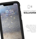 Light Blue and Tan Unfocused Orbs of Light - Skin Kit for the iPhone OtterBox Cases