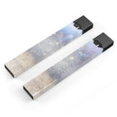 Light Blue and Tan Unfocused Orbs of Light - Premium Decal Protective Skin-Wrap Sticker compatible with the Juul Labs vaping device