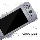 Light Blue and Tan Unfocused Orbs of Light // Skin Decal Wrap Kit for Nintendo Switch Console & Dock, Joy-Cons, Pro Controller, Lite, 3DS XL, 2DS XL, DSi, or Wii - Vinyl Skin Wrap for Nintendo Switch 2, OLED, Lite, Pro Controller, Wii & Classic Handhelds