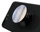 Light Blue and Tan Unfocused Orbs of Light - Skin Kit for PopSockets and other Smartphone Extendable Grips & Stands