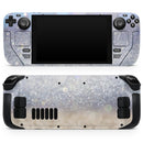 Light Blue and Tan Unfocused Orbs of Light // Full Body Skin Decal Wrap Kit for the Steam Deck handheld gaming computer