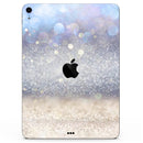 Light Blue and Tan Unfocused Orbs of Light - Full Body Skin Decal for the Apple iPad Pro 12.9", 11", 10.5", 9.7", Air or Mini (All Models Available)