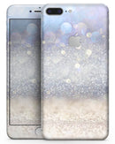 Light Blue and Tan Unfocused Orbs of Light - Skin-kit for the iPhone 8 or 8 Plus
