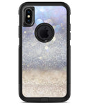 Light Blue and Tan Unfocused Orbs of Light - iPhone X OtterBox Case & Skin Kits