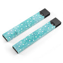 Light Blue and White Watercolor Polka Dots - Premium Decal Protective Skin-Wrap Sticker compatible with the Juul Labs vaping device