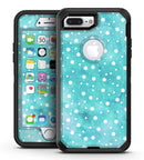 Light Blue and White Watercolor Polka Dots - iPhone 7 Plus/8 Plus OtterBox Case & Skin Kits