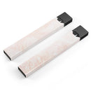 Light Coral Textured Marble - Premium Decal Protective Skin-Wrap Sticker compatible with the Juul Labs vaping device