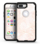 Light Coral Textured Marble - iPhone 7 Plus/8 Plus OtterBox Case & Skin Kits