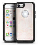 Light Coral Textured Marble - iPhone 7 or 8 OtterBox Case & Skin Kits