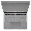 MacBook Pro with Touch Bar Skin Kit - Light_Gray_Scratched_Fabric_Pattern-MacBook_13_Touch_V4.jpg?