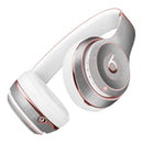 Light Gray Scratched Fabric Pattern Full-Body Skin Kit for the Beats by Dre Solo 3 Wireless Headphones