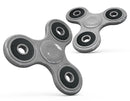 Light Gray Scratched Fabric Pattern Full-Body Fidget Spinner Skin-Kit