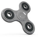 Light Gray Scratched Fabric Pattern Full-Body Fidget Spinner Skin-Kit