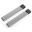 Light Gray Scratched Fabric Pattern - Premium Decal Protective Skin-Wrap Sticker compatible with the Juul Labs vaping device
