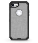 Light Gray Scratched Fabric Pattern - iPhone 7 or 8 OtterBox Case & Skin Kits
