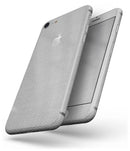 Light Gray Scratched Fabric Pattern - Skin-kit for the iPhone 8 or 8 Plus