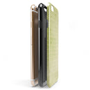 Light Green Grunge Micro Square Pattern iPhone 6/6s or 6/6s Plus 2-Piece Hybrid INK-Fuzed Case