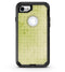 Light Green Grunge Micro Square Pattern - iPhone 7 or 8 OtterBox Case & Skin Kits
