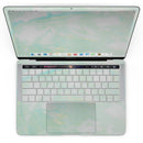 MacBook Pro with Touch Bar Skin Kit - Light_Green_Textured_Marble-MacBook_13_Touch_V4.jpg?