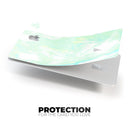 Light Green Textured Marble - Premium Protective Decal Skin-Kit for the Apple Credit Card