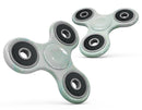 Light Green Textured Marble Full-Body Fidget Spinner Skin-Kit