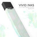 Light Green Textured Marble - Premium Decal Protective Skin-Wrap Sticker compatible with the Juul Labs vaping device
