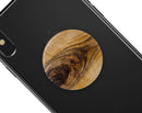 Light Knotted Woodgrain - Skin Kit for PopSockets and other Smartphone Extendable Grips & Stands