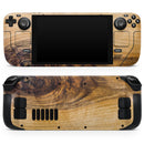Light Knotted Woodgrain // Vinyl Skin Wrap for Steam Deck OLED & Steam Deck (LCD) — Soft Matte or Ultra Gloss