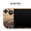 Light Knotted Woodgrain // Vinyl Skin Wrap for Steam Deck OLED & Steam Deck (LCD) — Soft Matte or Ultra Gloss