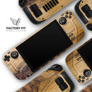 Light Knotted Woodgrain // Vinyl Skin Wrap for Steam Deck OLED & Steam Deck (LCD) — Soft Matte or Ultra Gloss