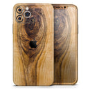 Light Knotted Woodgrain  - Protective Skin Wrap & Decal – Compatible with iPhone SE to iPhone 17 Pro Max (All Models)