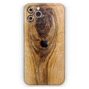 Light Knotted Woodgrain  - Protective Skin Wrap & Decal – Compatible with iPhone SE to iPhone 17 Pro Max (All Models)