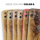 Light Knotted Woodgrain  - Protective Skin Wrap & Decal – Compatible with iPhone SE to iPhone 17 Pro Max (All Models)