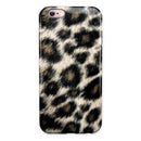 Light Leopard Fur iPhone 6/6s or 6/6s Plus 2-Piece Hybrid INK-Fuzed Case