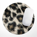 Light Leopard Fur// WaterProof Rubber Foam Backed Anti-Slip Mouse Pad for Home Work Office or Gaming Computer Desk