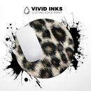 Light Leopard Fur// WaterProof Rubber Foam Backed Anti-Slip Mouse Pad for Home Work Office or Gaming Computer Desk