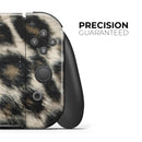 Light Leopard Fur // Skin Decal Wrap Kit for Nintendo Switch Console & Dock, Joy-Cons, Pro Controller, Lite, 3DS XL, 2DS XL, DSi, or Wii - Vinyl Skin Wrap for Nintendo Switch 2, OLED, Lite, Pro Controller, Wii & Classic Handhelds